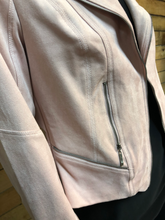 Load image into Gallery viewer, Pale Pink Suede Jacket
