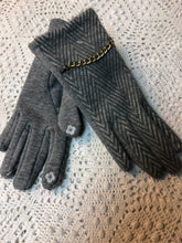 Load image into Gallery viewer, Stitched, Chained Gloves- four color options
