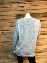 Load image into Gallery viewer, Light Heather Gray Amour Sweater
